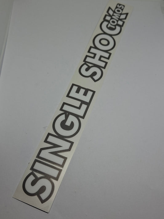 Sticker Single Shock Tomos NTX / CTX