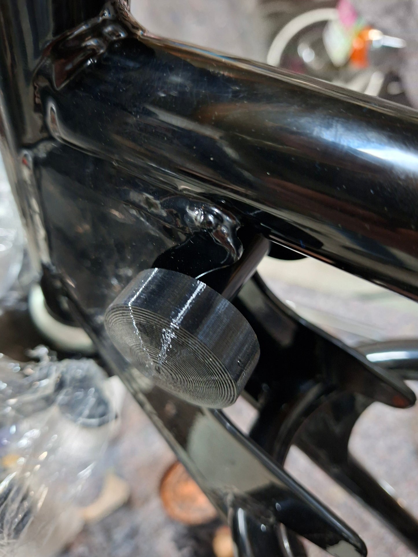 Tankrubber set voorzijde Benelli T50 / GTV50