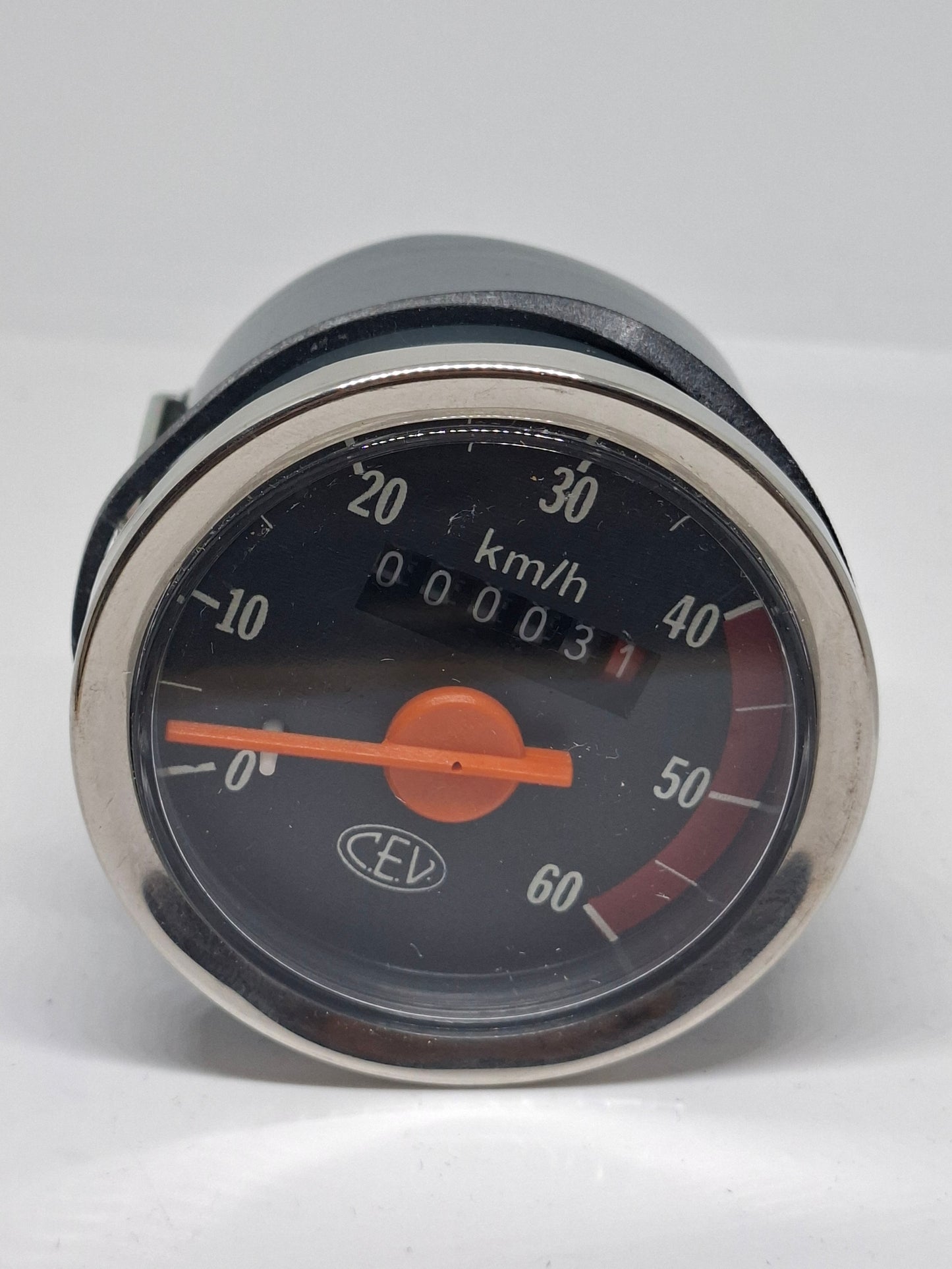 Kilometerteller CEV 0 - 60 km/u, rode rand vanaf 40 km/u ATX NTX AT50 NOS