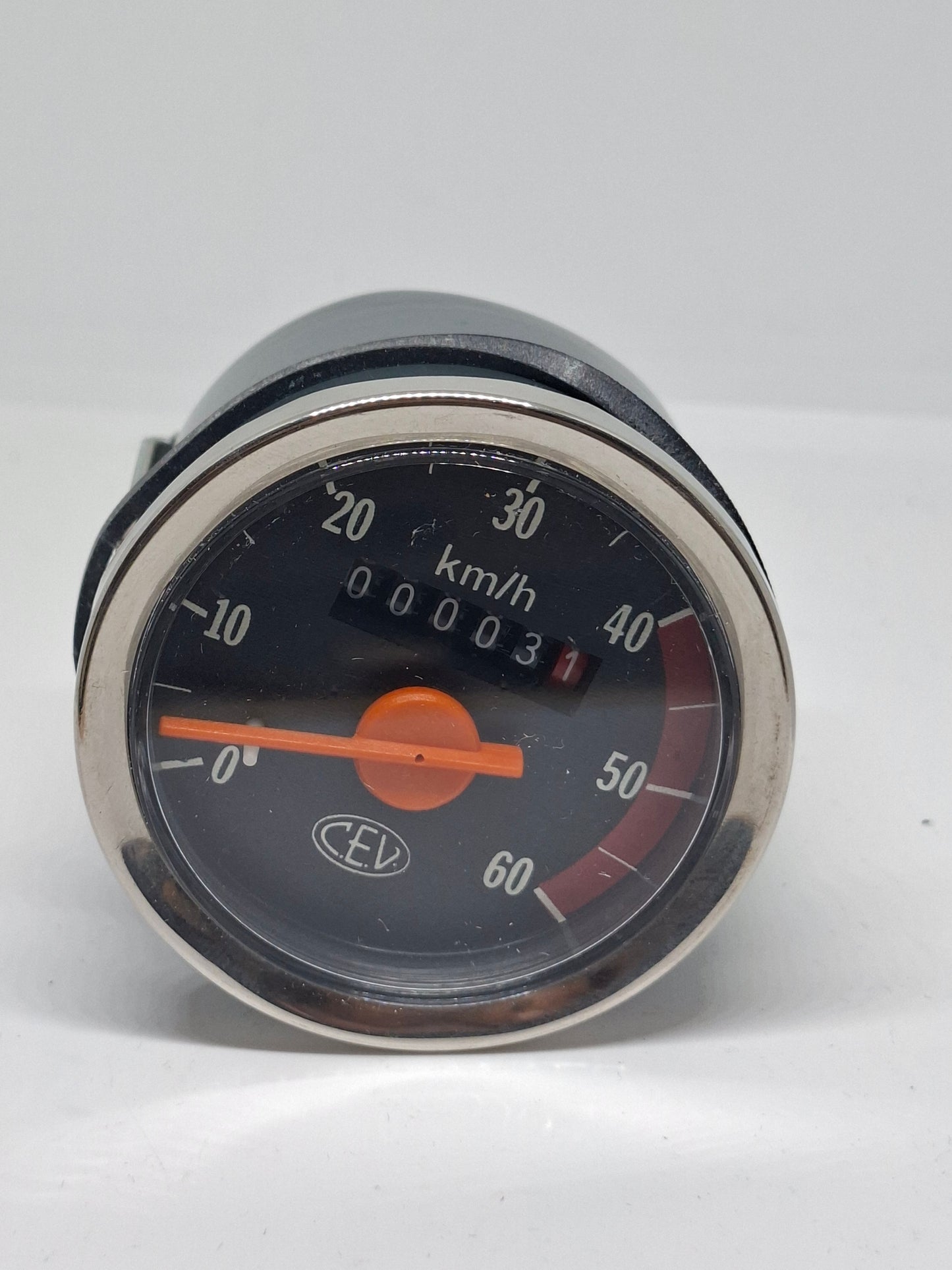Kilometerteller CEV 0 - 60 km/u, rode rand vanaf 40 km/u ATX NTX AT50 NOS