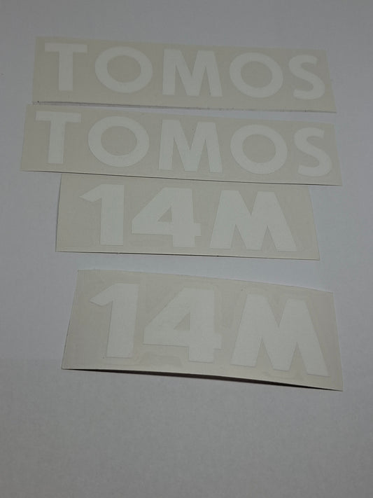Stickerset Tomos T14 M compleet kwaliteit