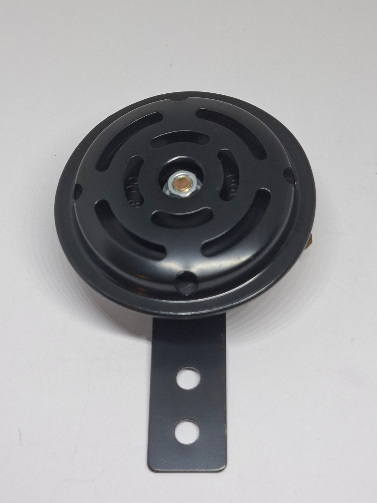 Claxon rond zwart 6 volt