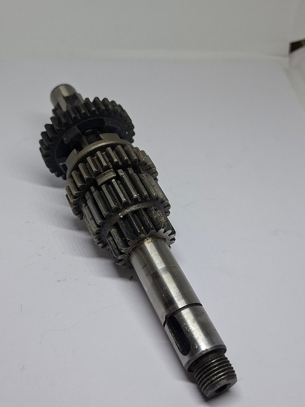 Hoofdas Benelli / MotoBi / Moto Guzzi compleet (2)
