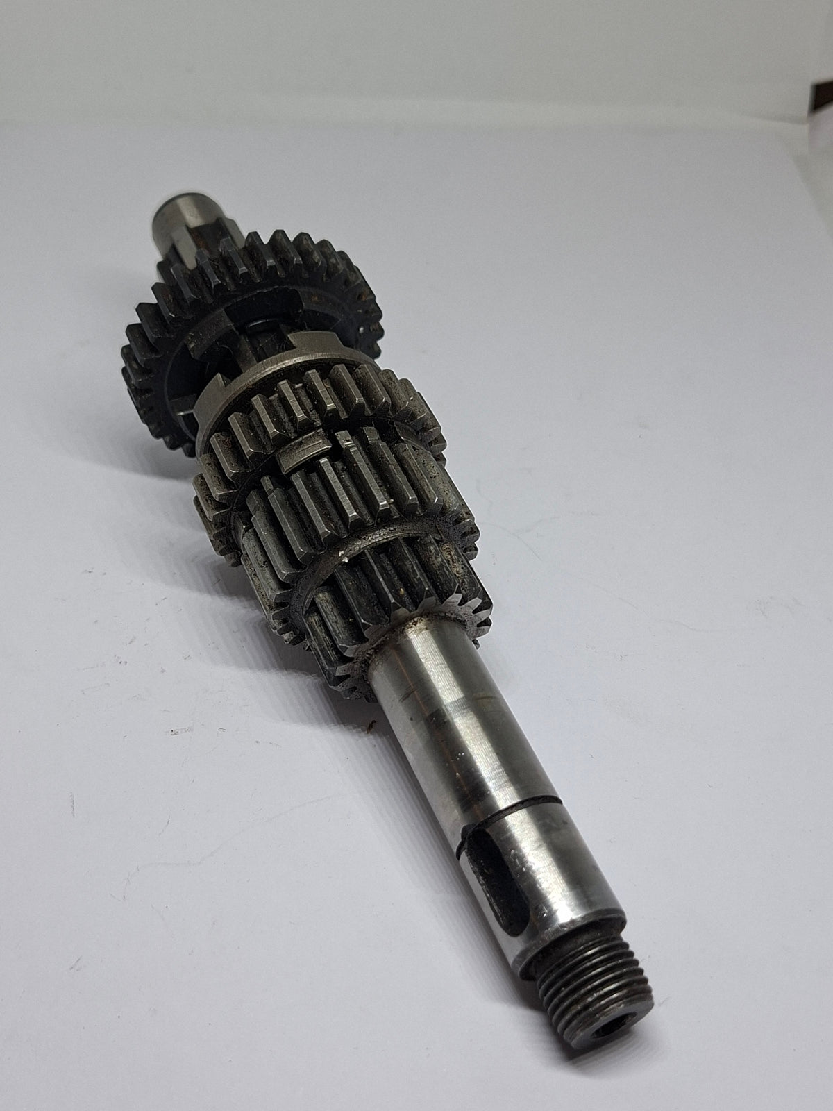 Hoofdas Benelli / MotoBi / Moto Guzzi compleet (2)
