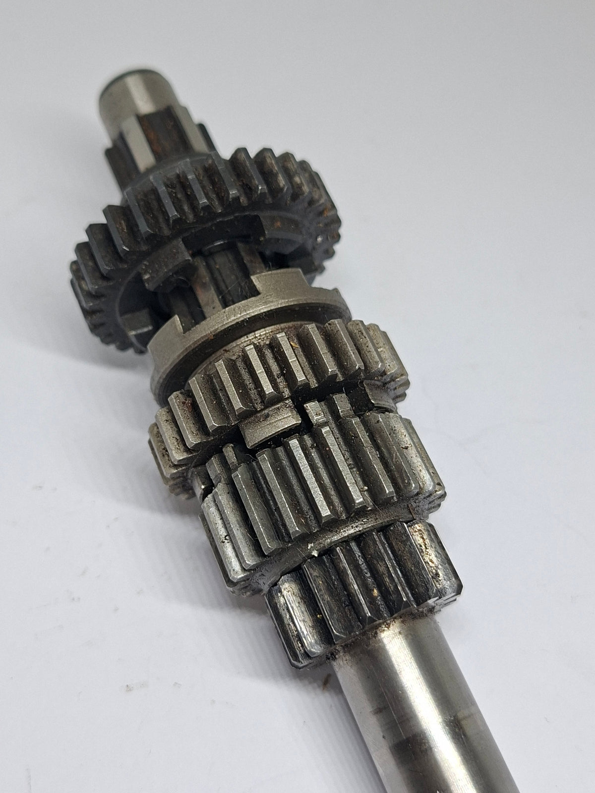 Hoofdas Benelli / MotoBi / Moto Guzzi compleet (2)