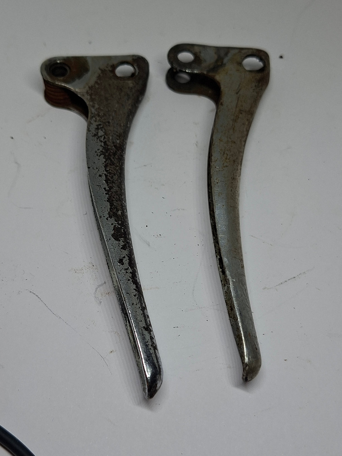 2x remgreep jaren 60 universeel / 2e hands
