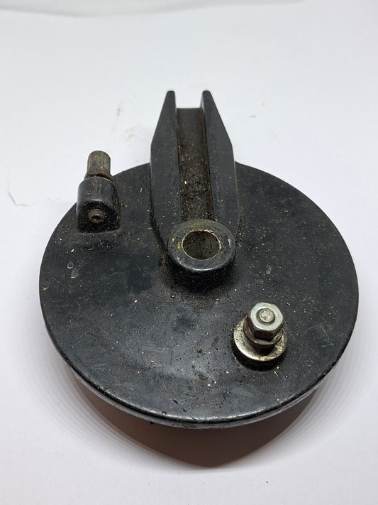 Remankerplaat Tomos A35 / A3 zwart 110mm (2e hands)