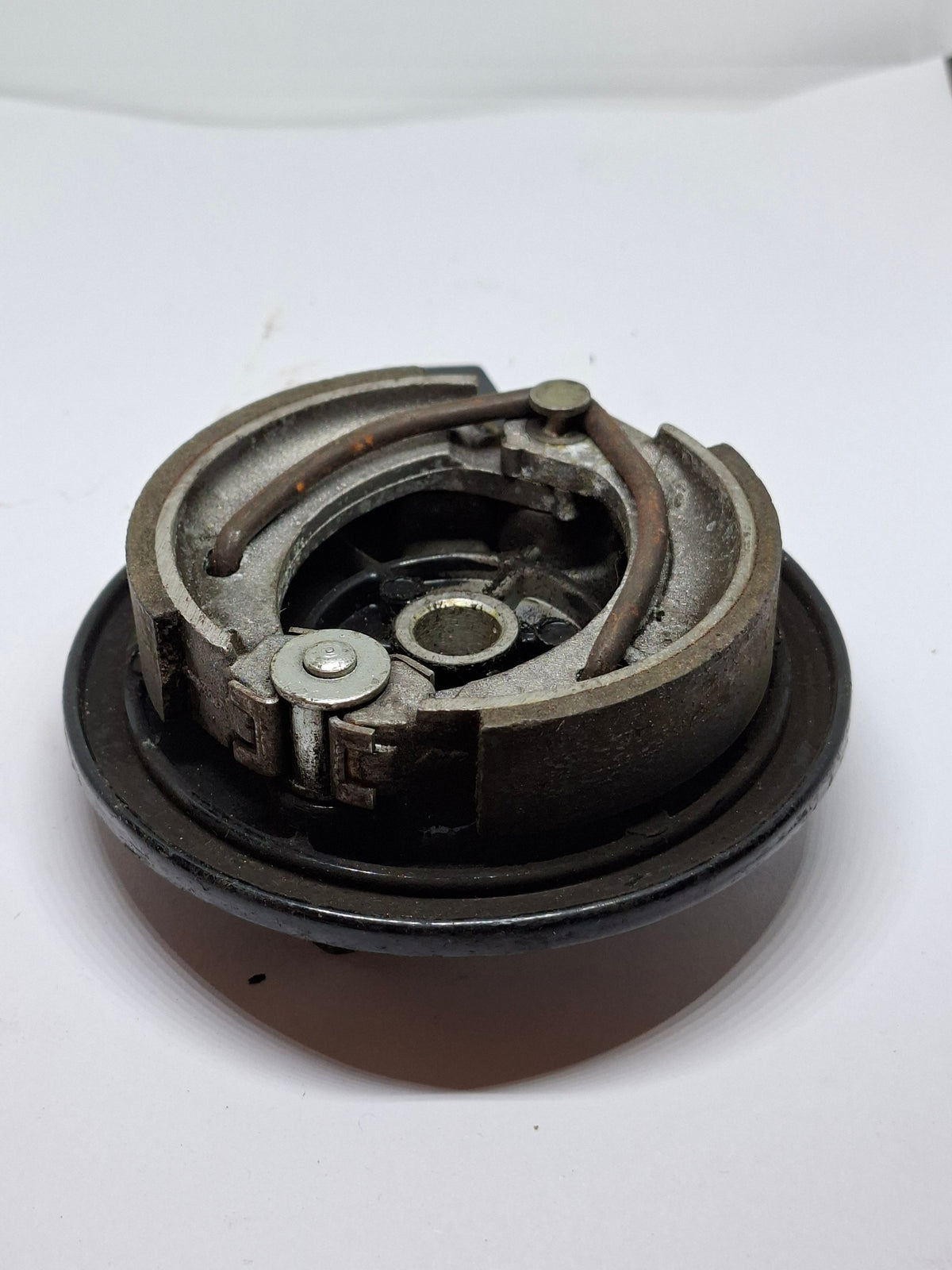 Remankerplaat Tomos A35 / A3 zwart 110mm (2e hands)