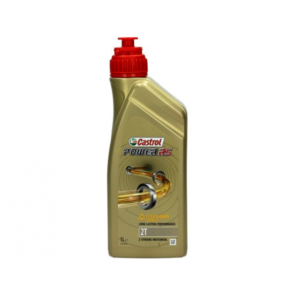 Castrol Power RS 2T olie VOL synthetisch A-kwaliteit doos 10 x 1 liter