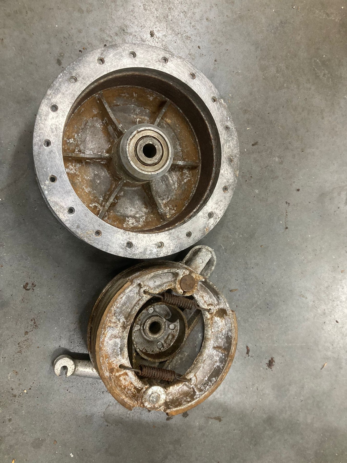 Voornaaf compleet groot Grimeca Benelli / Motobi / Guzzi