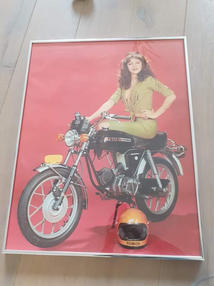 Tomos Sprint Electronic Poster 57x72 cm