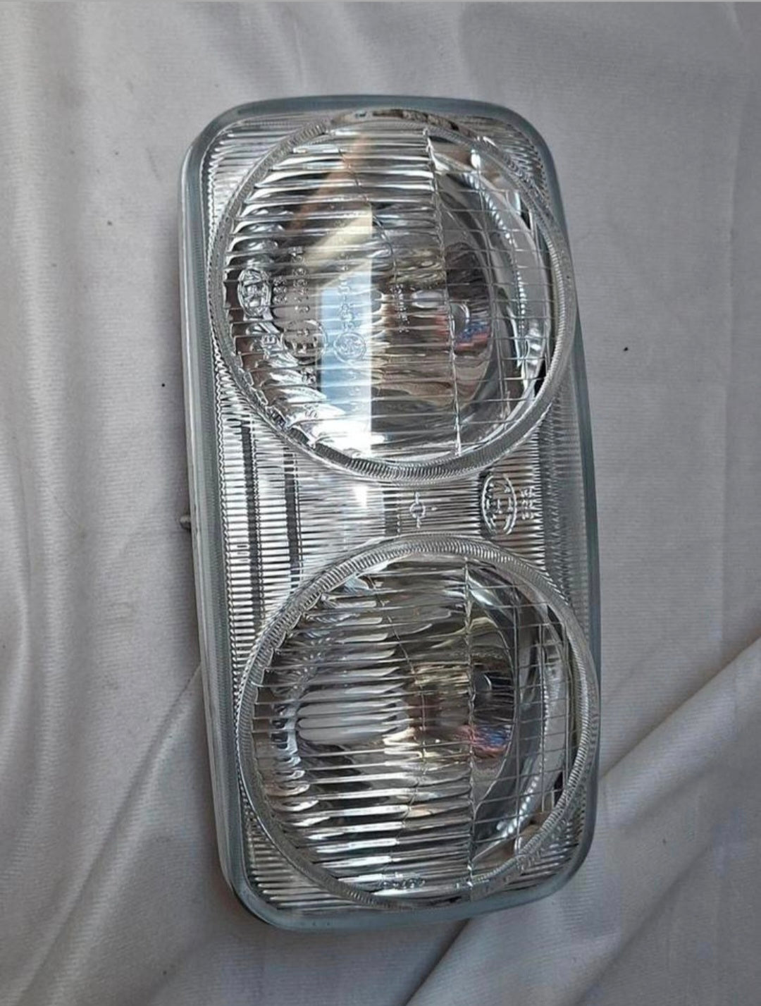 Koplampglas Cagiva N 125cc Enduro - Dubbele koplamp