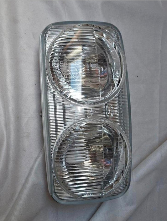 Koplampglas Cagiva N 125cc Enduro - Dubbele koplamp