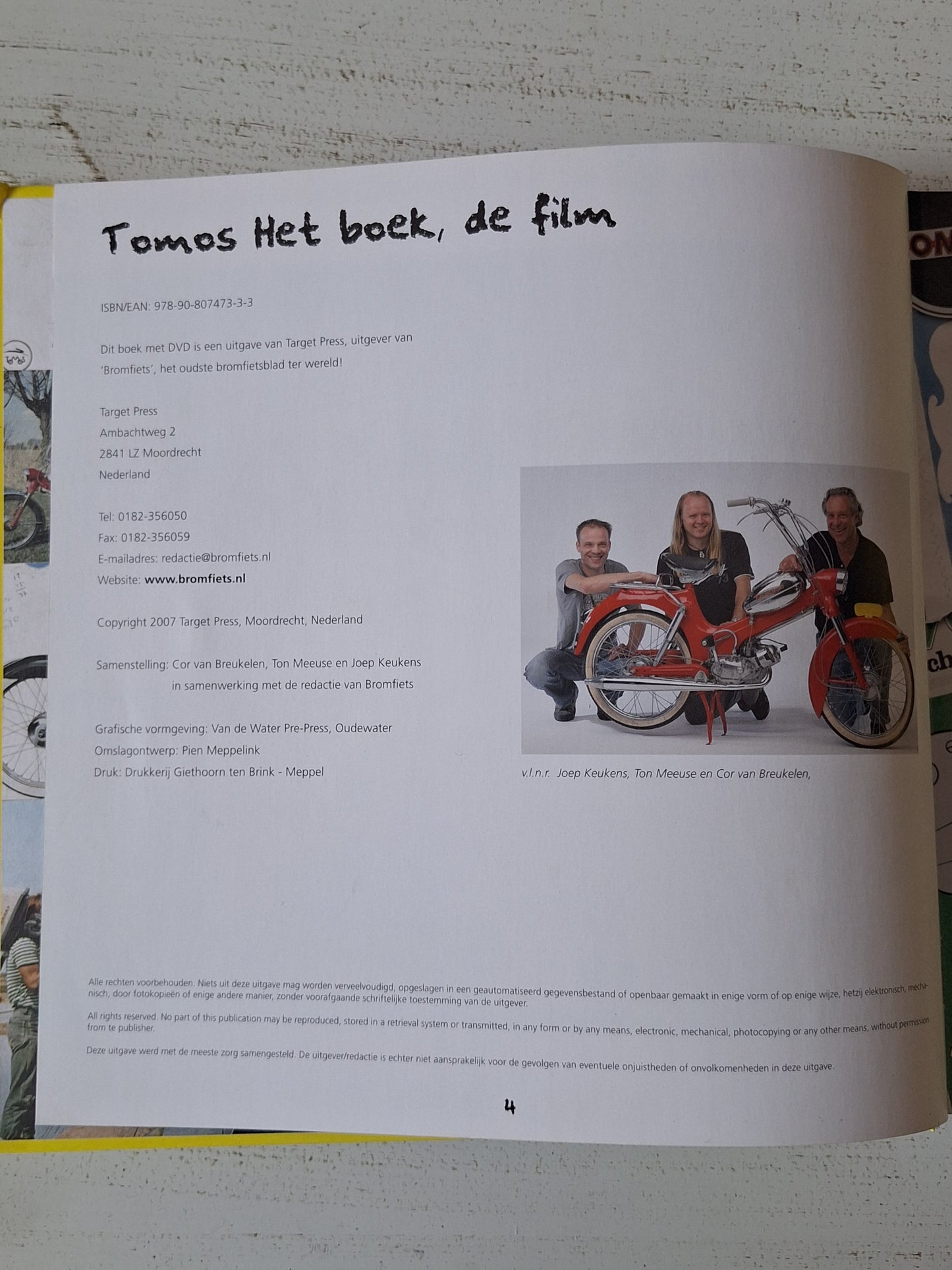 Tomos Het boek, de film