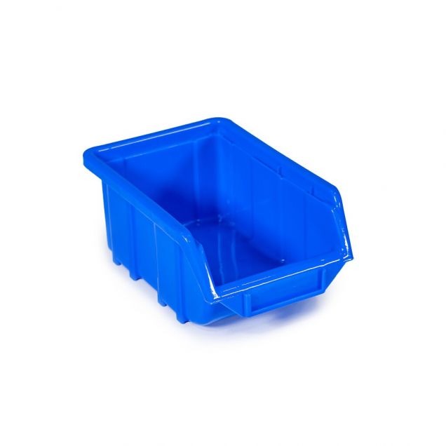 Kunststof Stapelbak Blauw 170×110×75 mm – Heavy Duty Onderdelenbak – Doos 40 Stuks